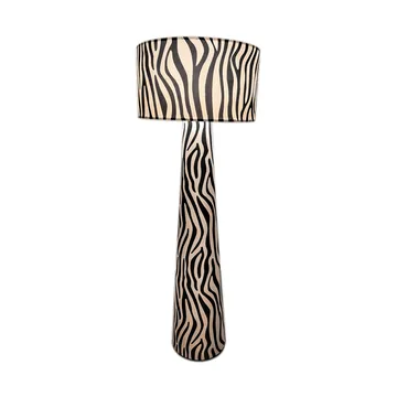 Zany Zebra vloerlamp - Zwart-wit, 144 cm - By Rydéns