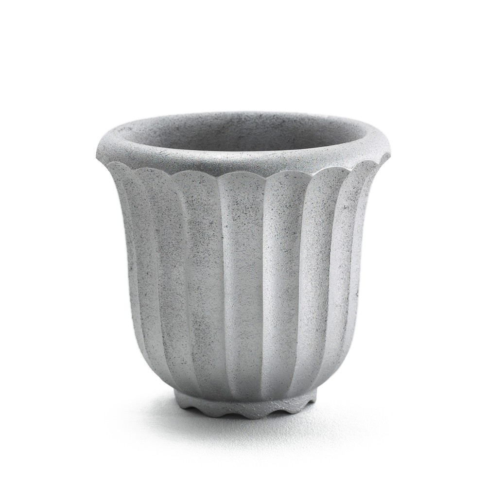 Byarums bruk Bloempot o26 cm Aluminium | Scandinavisch Interieur | Bloempotten | Zilverkleurig