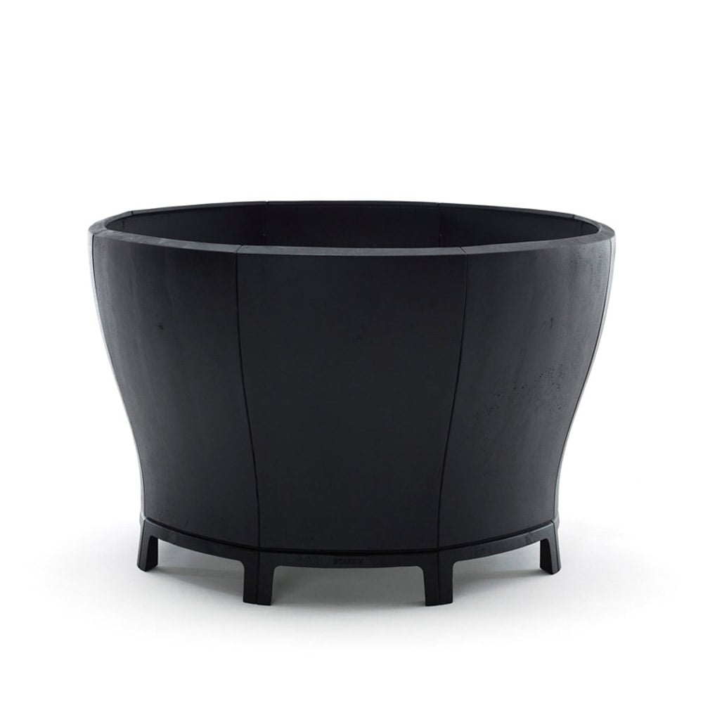 Byarums bruk Blom bloempot Zwart, groot | Scandinavisch Interieur | Bloempotten | Zwart