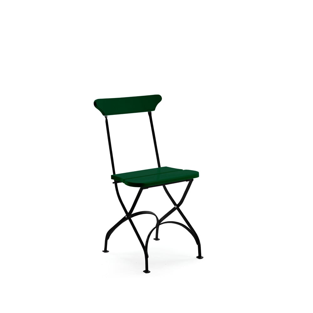Byarums bruk Classic No.2 stoel Groen, zwart frame