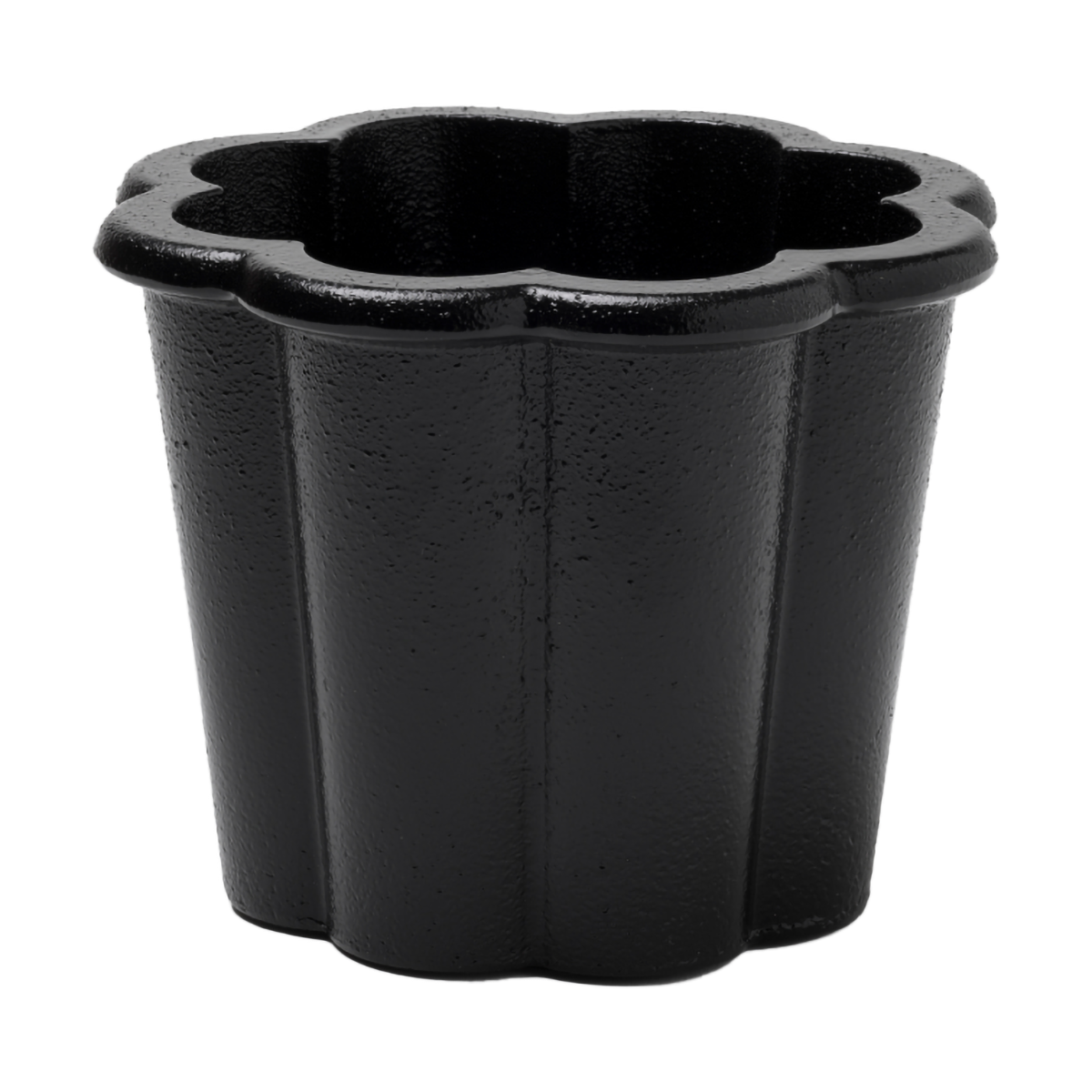Byarums bruk Fjällsippa pot laag o21x16 cm Zwart | Scandinavisch Interieur | Bloempotten | Zwart