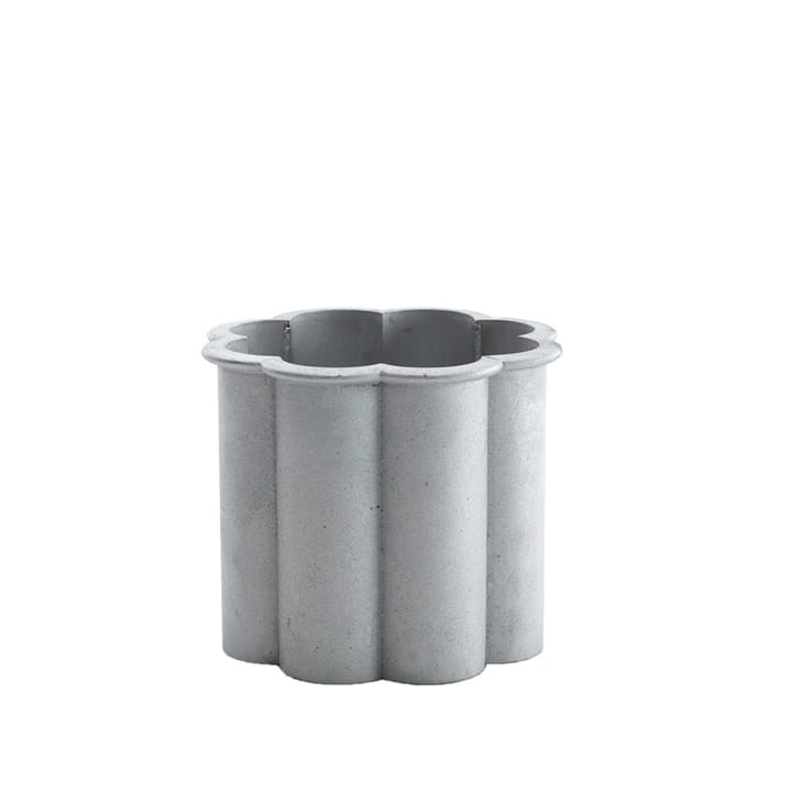 Gråsippa bloempot, Aluminium zandgegoten, nr. 1 Ø33 cm Byarums bruk