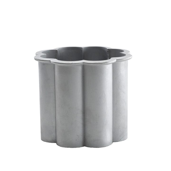Gråsippa bloempot - Aluminium zandgegoten, nr. 2 Ø41 cm - Byarums bruk