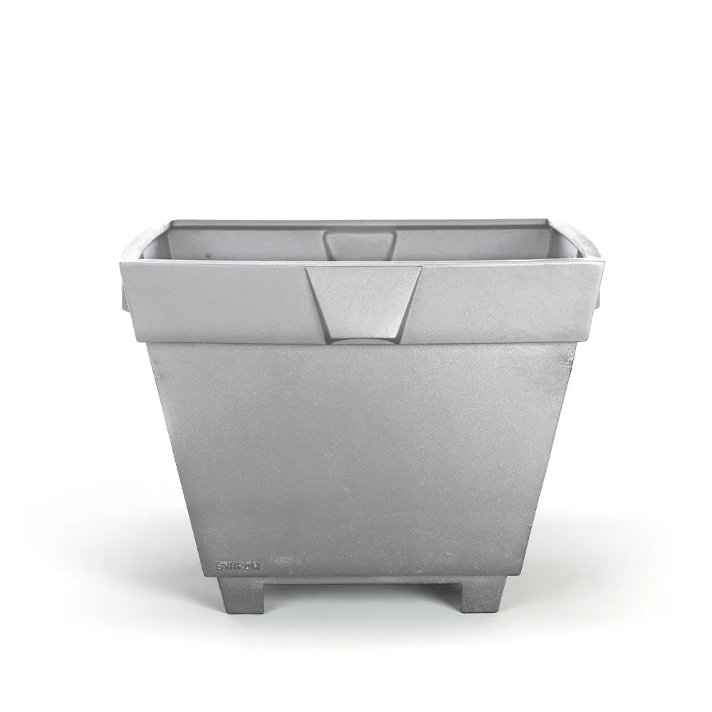 Karl bloempot, Aluminium Byarums bruk