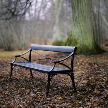 Lessebo bank - Groen, zwart frame - Byarums bruk