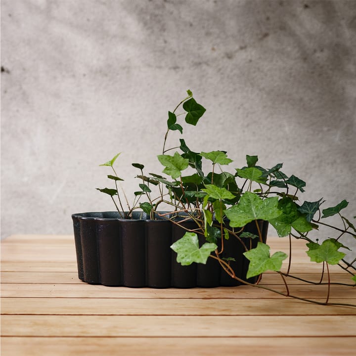 Palissad bloempot, Zwart Byarums bruk