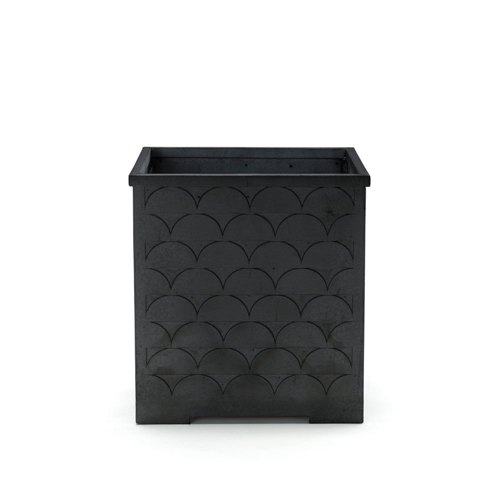 Byarums bruk Relief bloempot Zwart | Scandinavisch Interieur | Bloempotten | Zwart