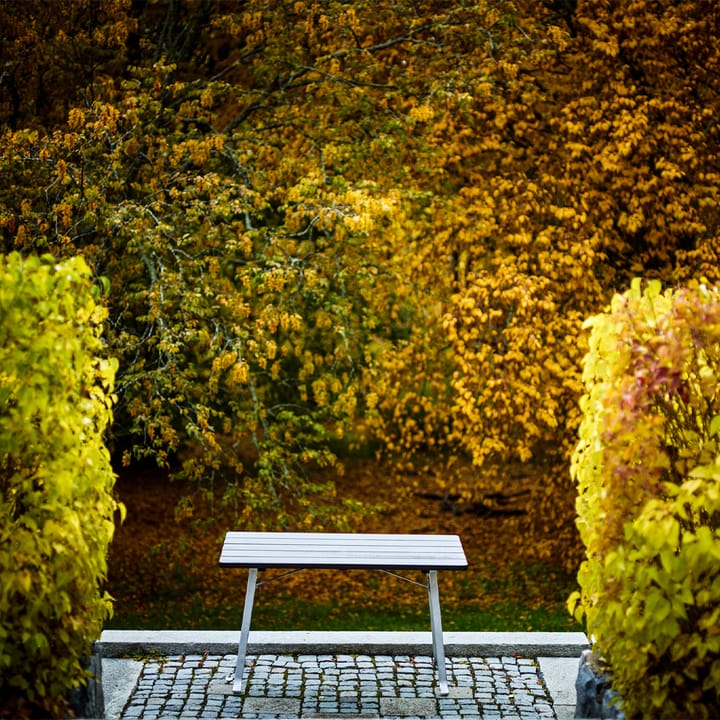 Seriff tafel, Mahonie olie, zwart frame Byarums bruk