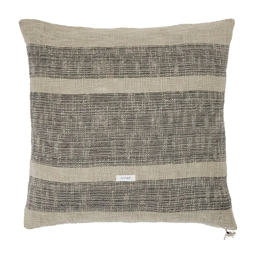 Ashild kussenhoes 60x60 cm, Haze-coal byNORD