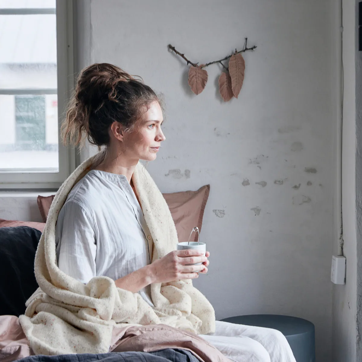 Ingeborg sprei 135x190 cm, Haze byNORD