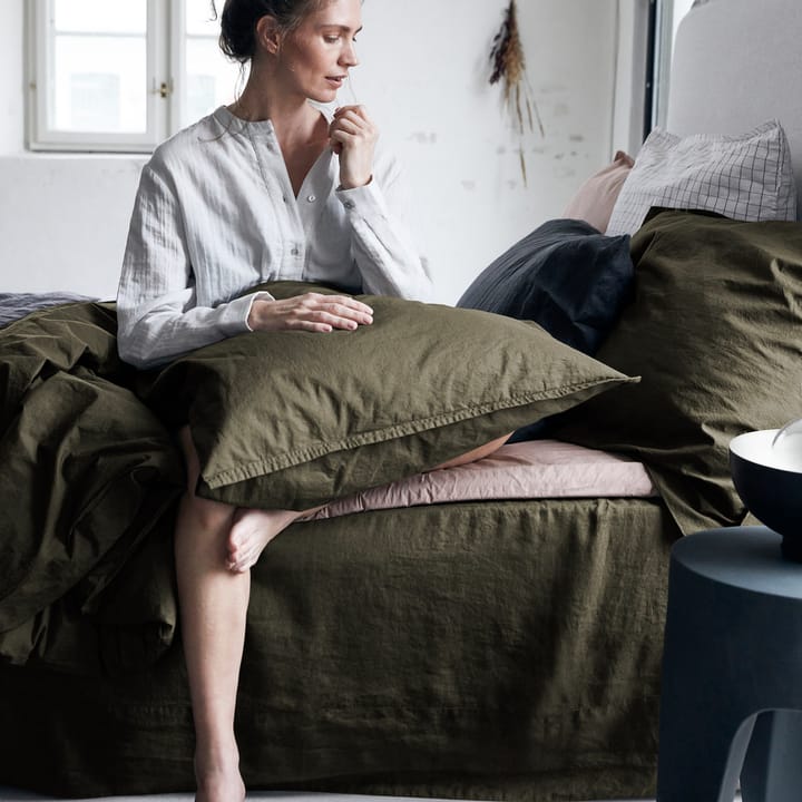 Ingrid dekbedovertrekset 150x210 cm, Bark byNORD