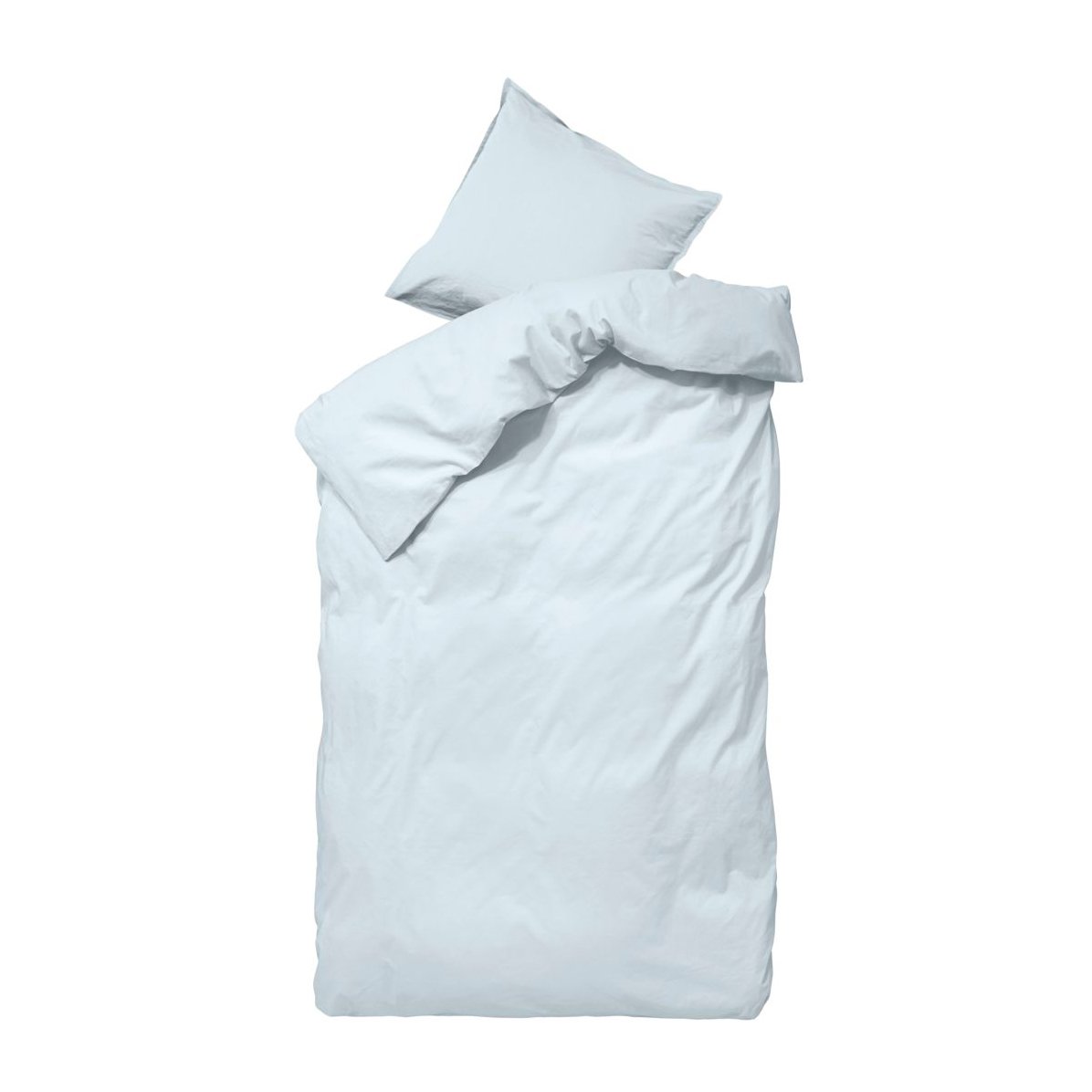 byNORD Ingrid dekbedovertrekset 150x210 cm Sky | Scandinavisch Interieur | Beddensets | Blauw