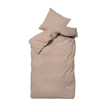 Ingrid dekbedovertrekset 150x210 cm - Straw - byNORD