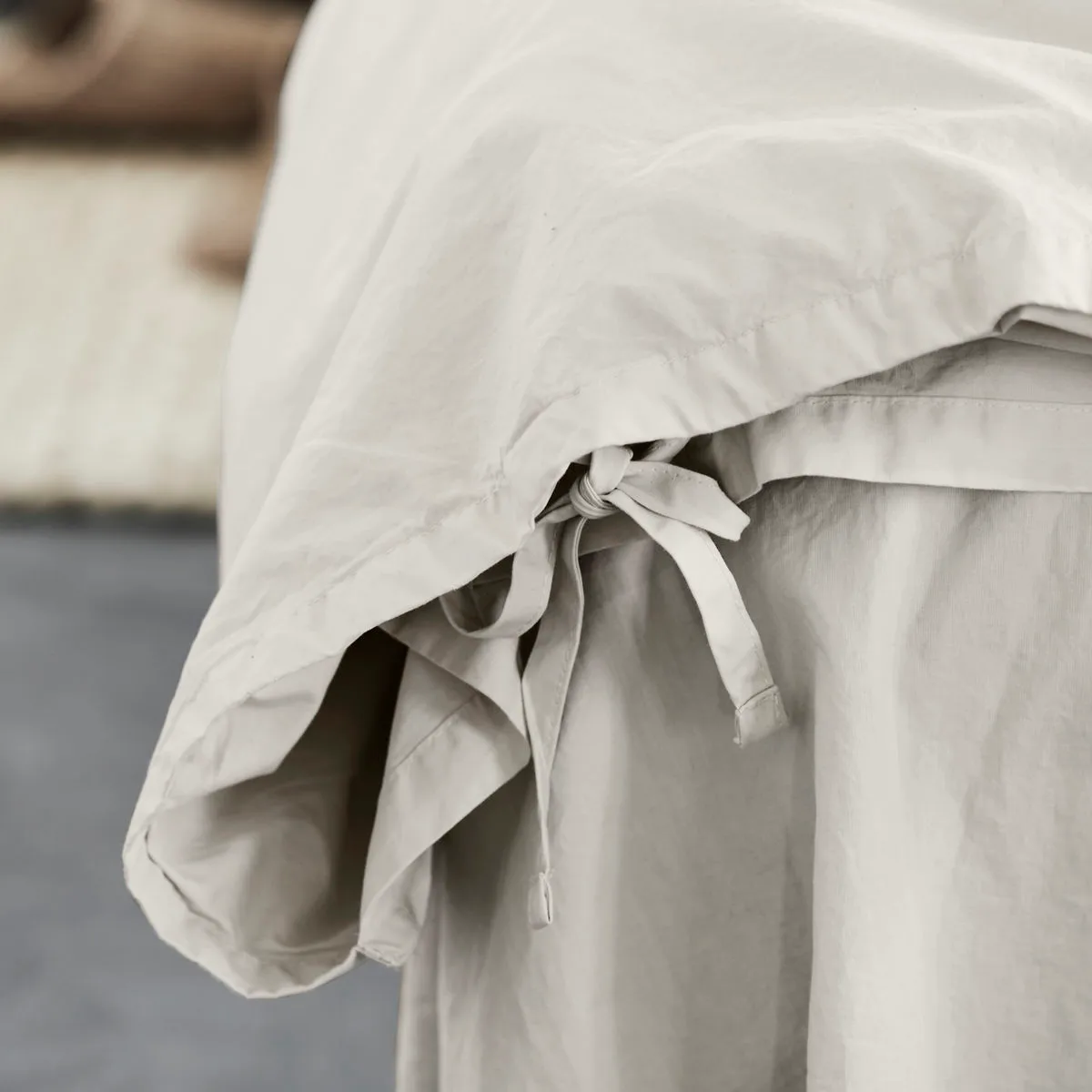 Ingrid dekbedovertrekset 220x220 cm, Shell byNORD