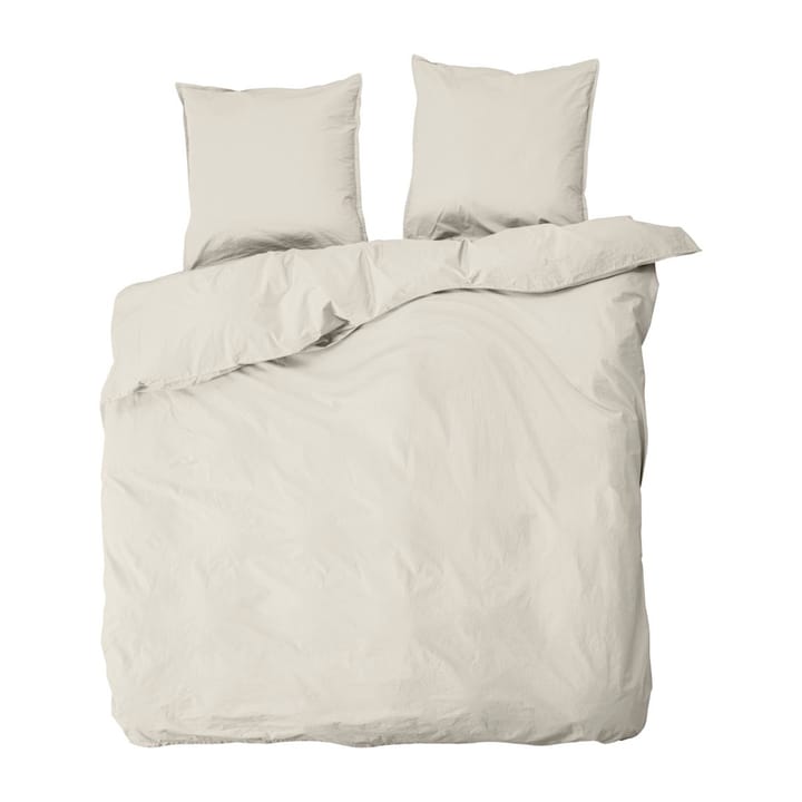 Ingrid dekbedovertrekset 220x220 cm - Shell - ByNORD
