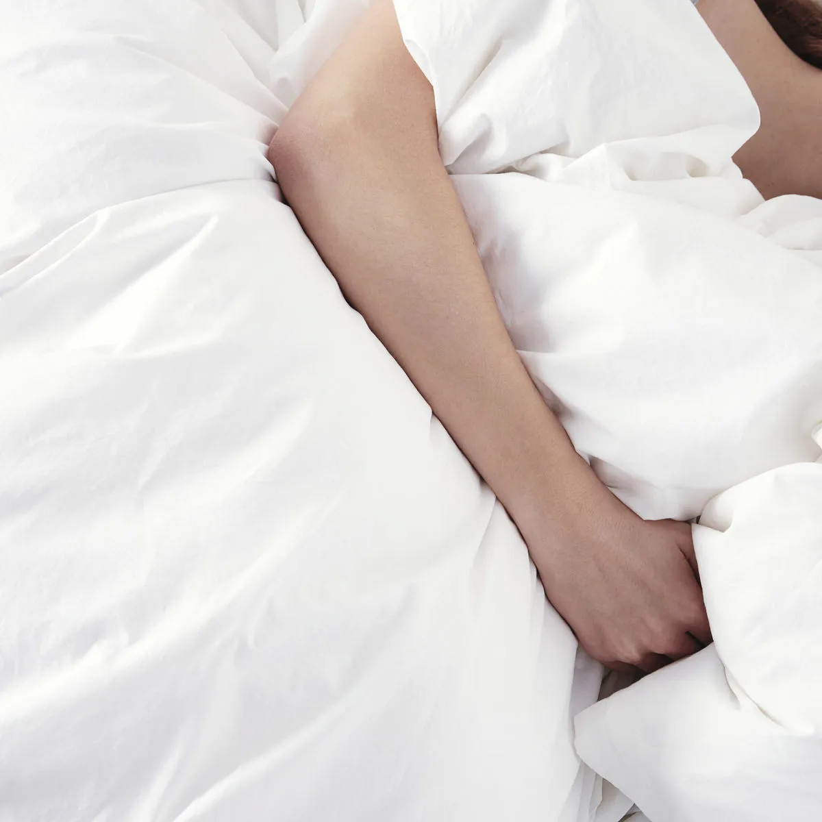 Ingrid dekbedovertrekset 220x220 cm, Snow byNORD