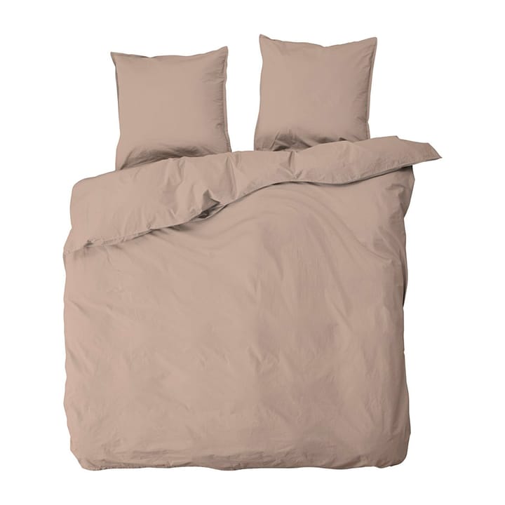 Ingrid dekbedovertrekset 220x220 cm - Straw - ByNORD