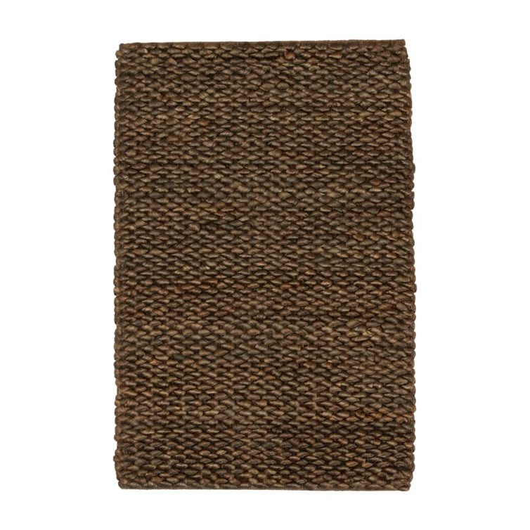 byNORD Sigrid vloerkleed 60x90 cm Bark | Scandinavisch Interieur | Vloerkleden van natuurlijke vezels | Bruin