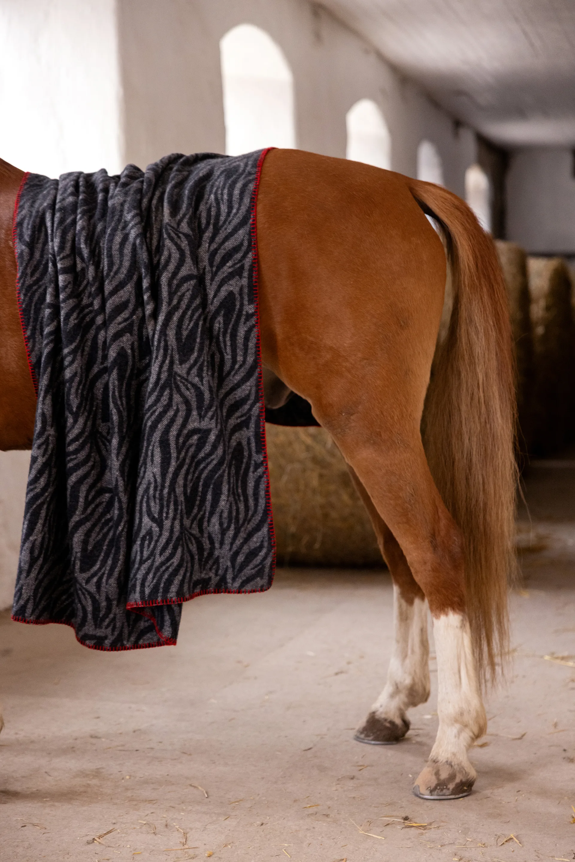 Anima deken 130x200 cm, Zebra Byon