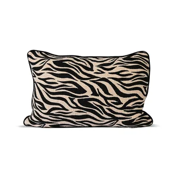 Anima kussen L 40x60 cm - Zebra-zwart - Byon