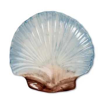 Armona serveerschaal 32x32,5 cm - Lichtblauw - Byon