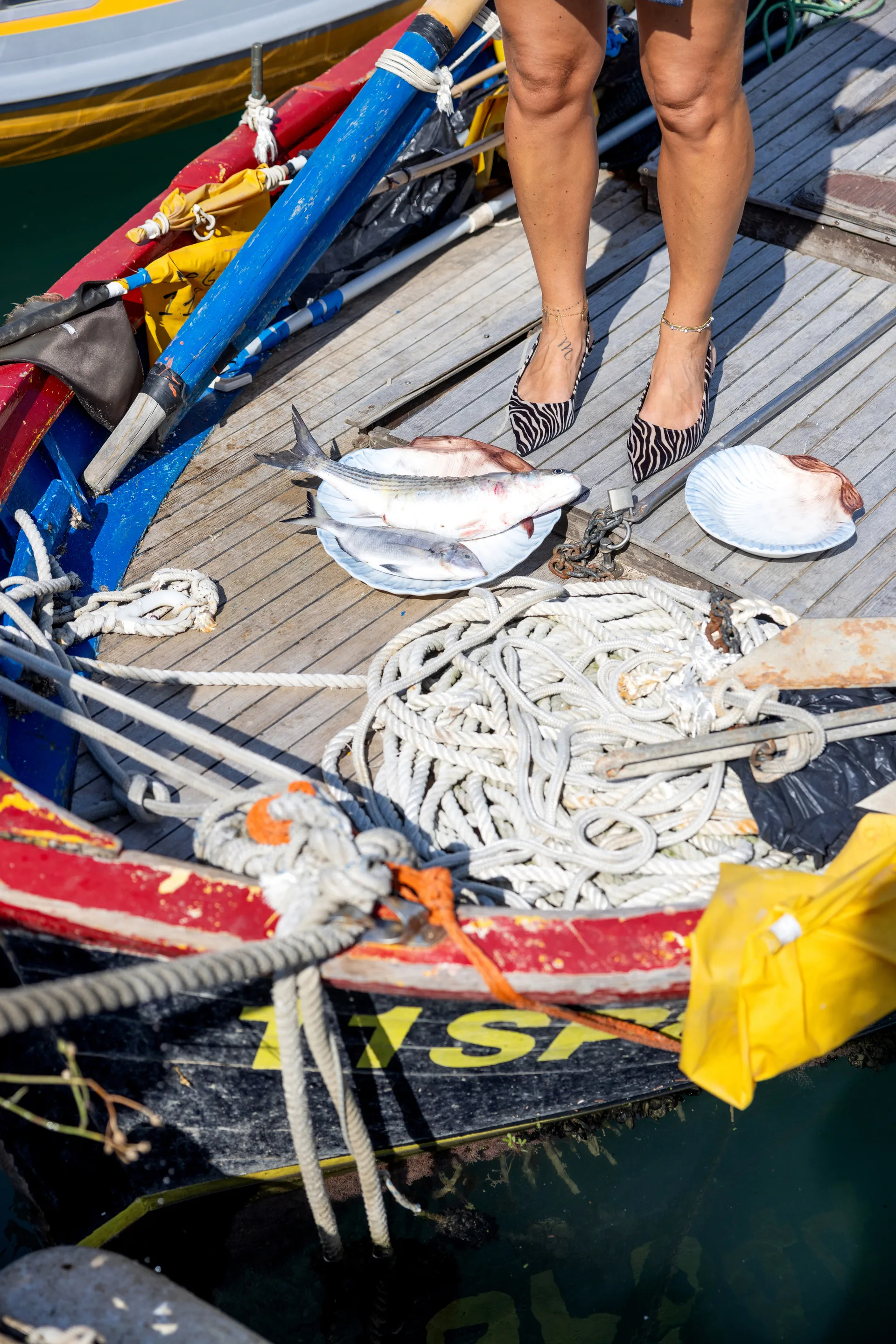 Armona serveerschaal 32x32,5 cm, Lichtblauw Byon