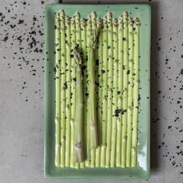 Asparagus bord 28 x 17 cm - Groen - Byon