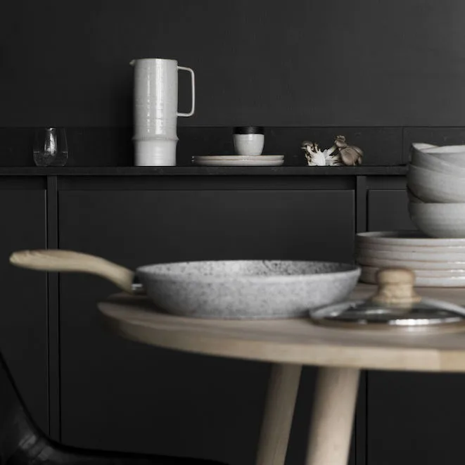 Asparagus kan beige-matwit, 17 cm Byon