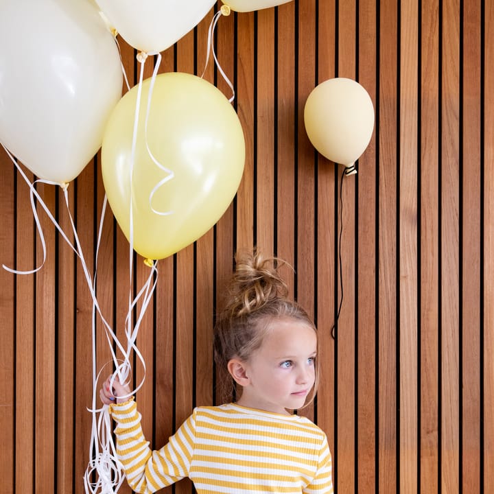 Balloon decoratie 17 cm, Geel Byon
