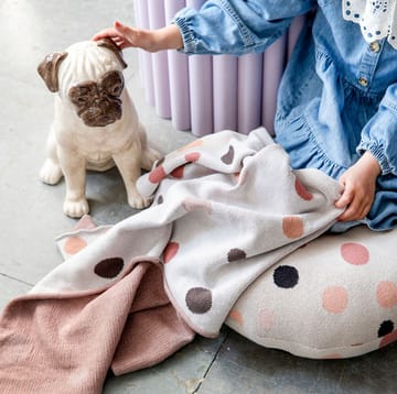 Big Pug decoratie 31 cm - Beige - Byon