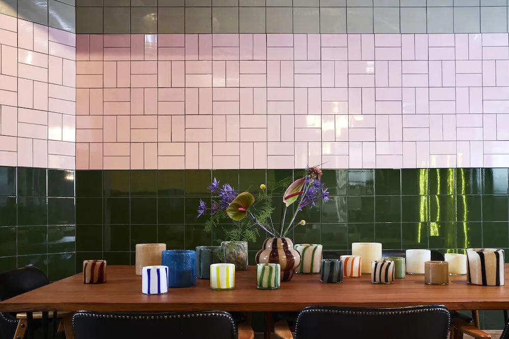 Calore theelicht-vaas M Ø15 cm, Beige Byon