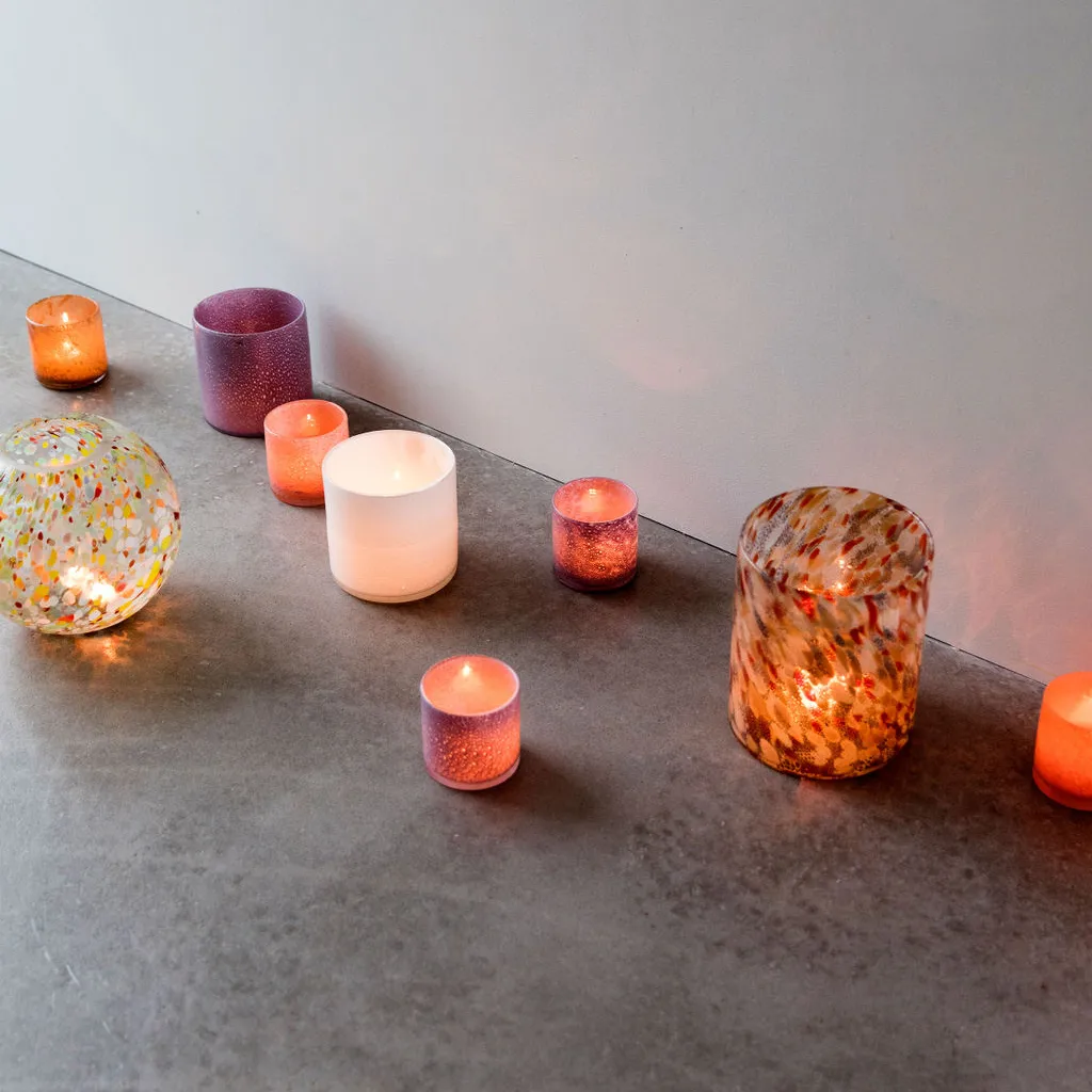 Calore theelicht-vaas M Ø15 cm, Coral Byon