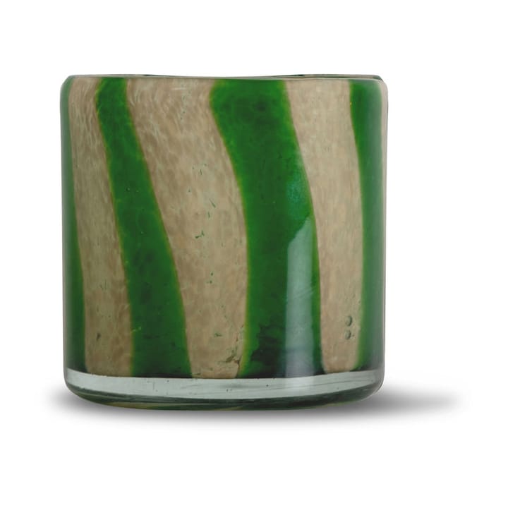Calore theelicht-vaas M Ø15 cm, Green-beige Byon