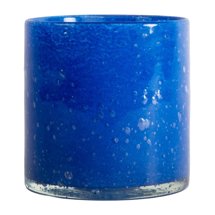 Calore waxinelichtjeshouder M Ø15 cm - Blauw - Byon