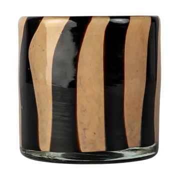 Calore waxinelichtjeshouder XS Ø10 cm - Black-beige - Byon