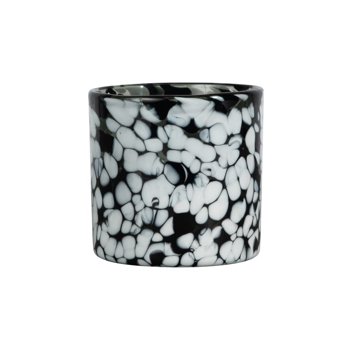 Calore waxinelichtjeshouder XS Ø10 cm - Black-white - Byon