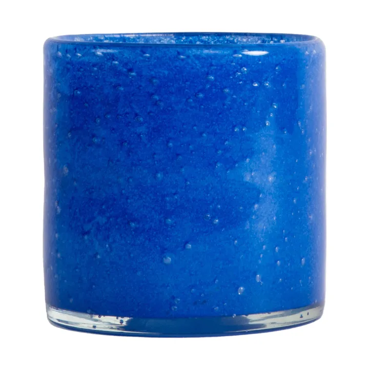 Calore waxinelichtjeshouder XS Ø10 cm - Blauw - Byon