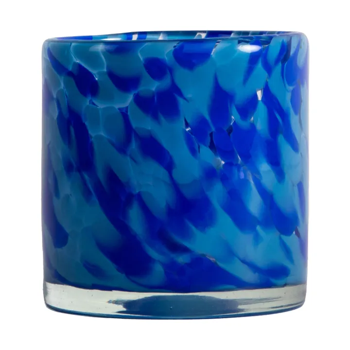 Calore waxinelichtjeshouder XS Ø10 cm - Multi blauw - Byon