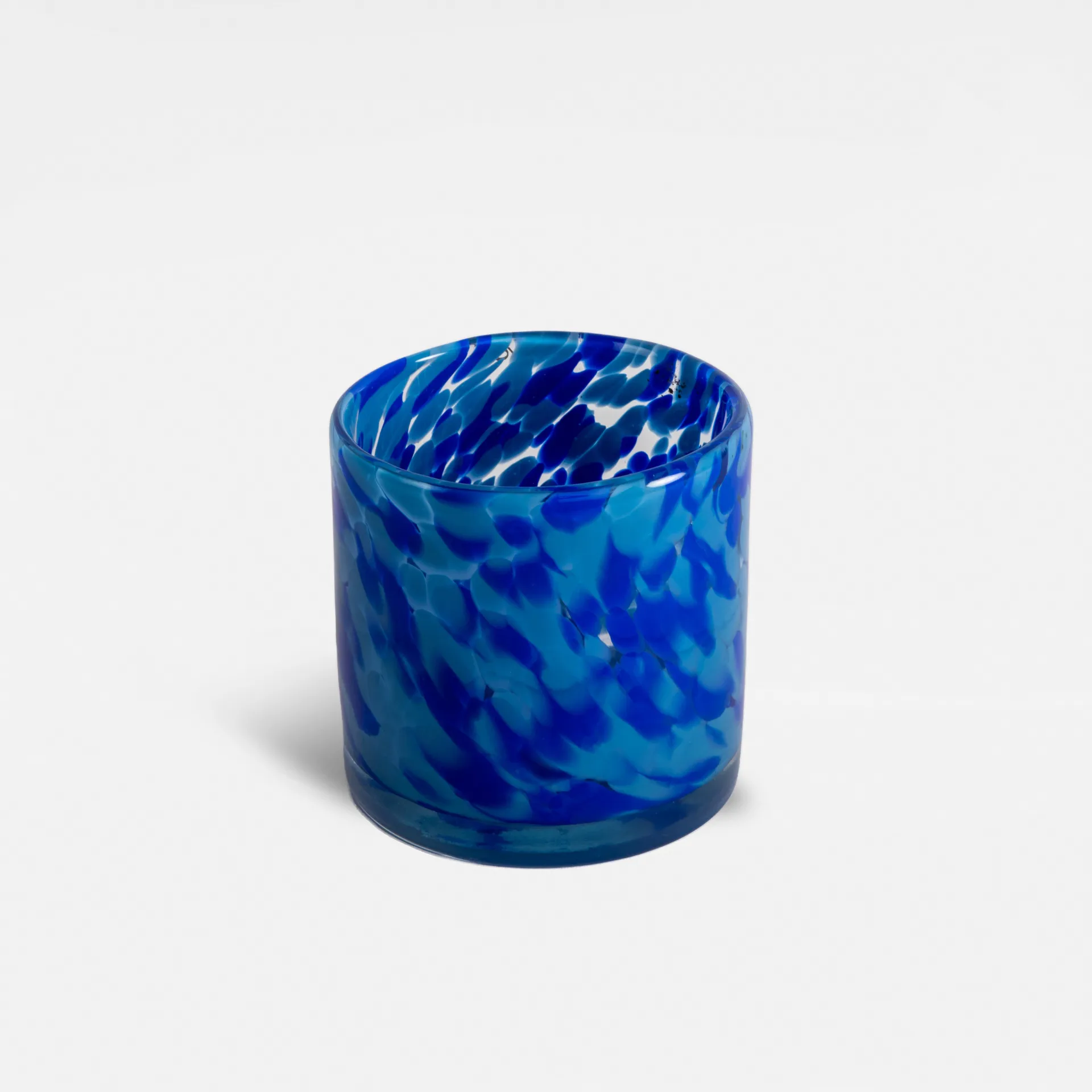 Calore waxinelichtjeshouder XS Ø10 cm, Multi blauw Byon