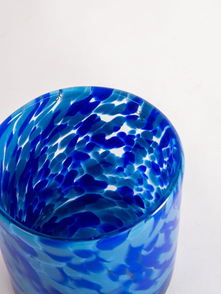 Calore waxinelichtjeshouder XS Ø10 cm - Multi blauw - Byon