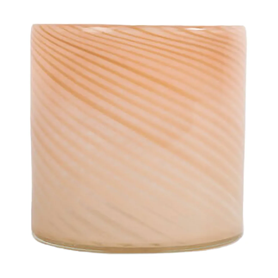 Calore waxinelichtjeshouder XS Ø10 cm, Roze-beige Byon