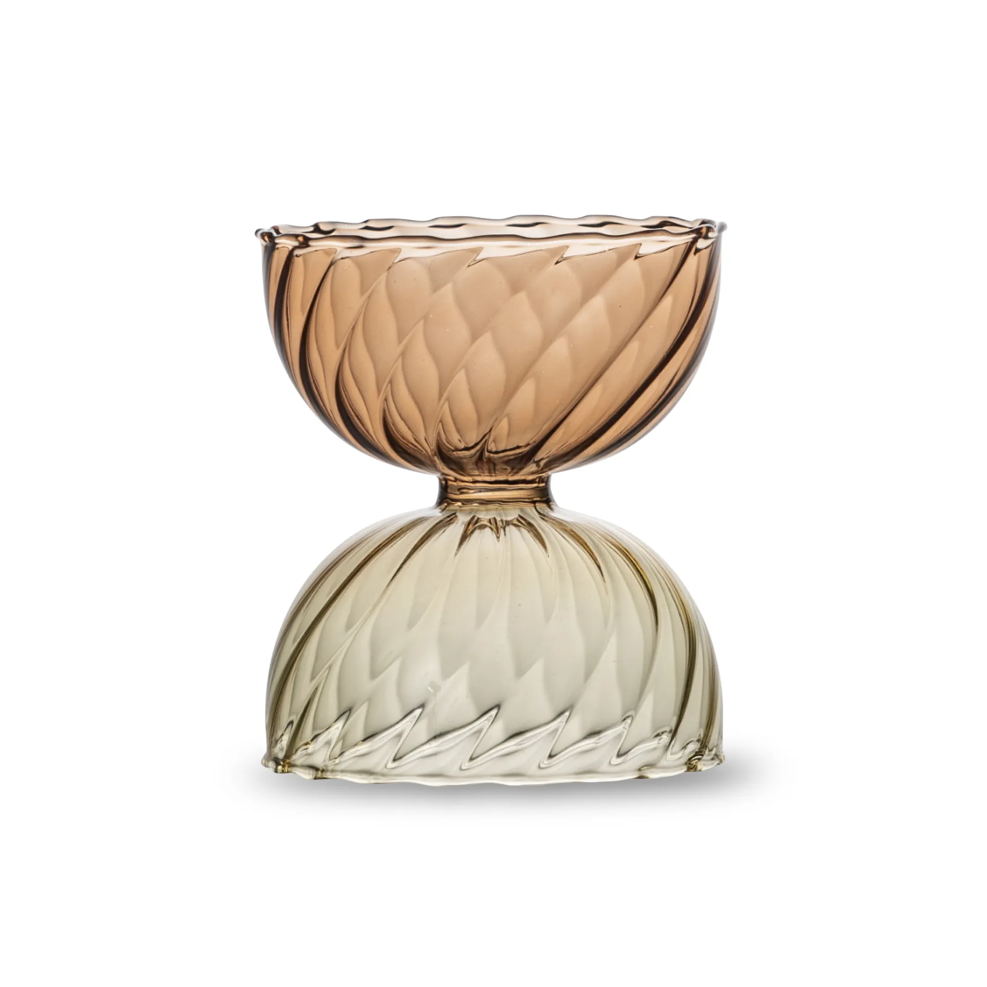 Carameli kom 13 cm, Oranje-beige Byon