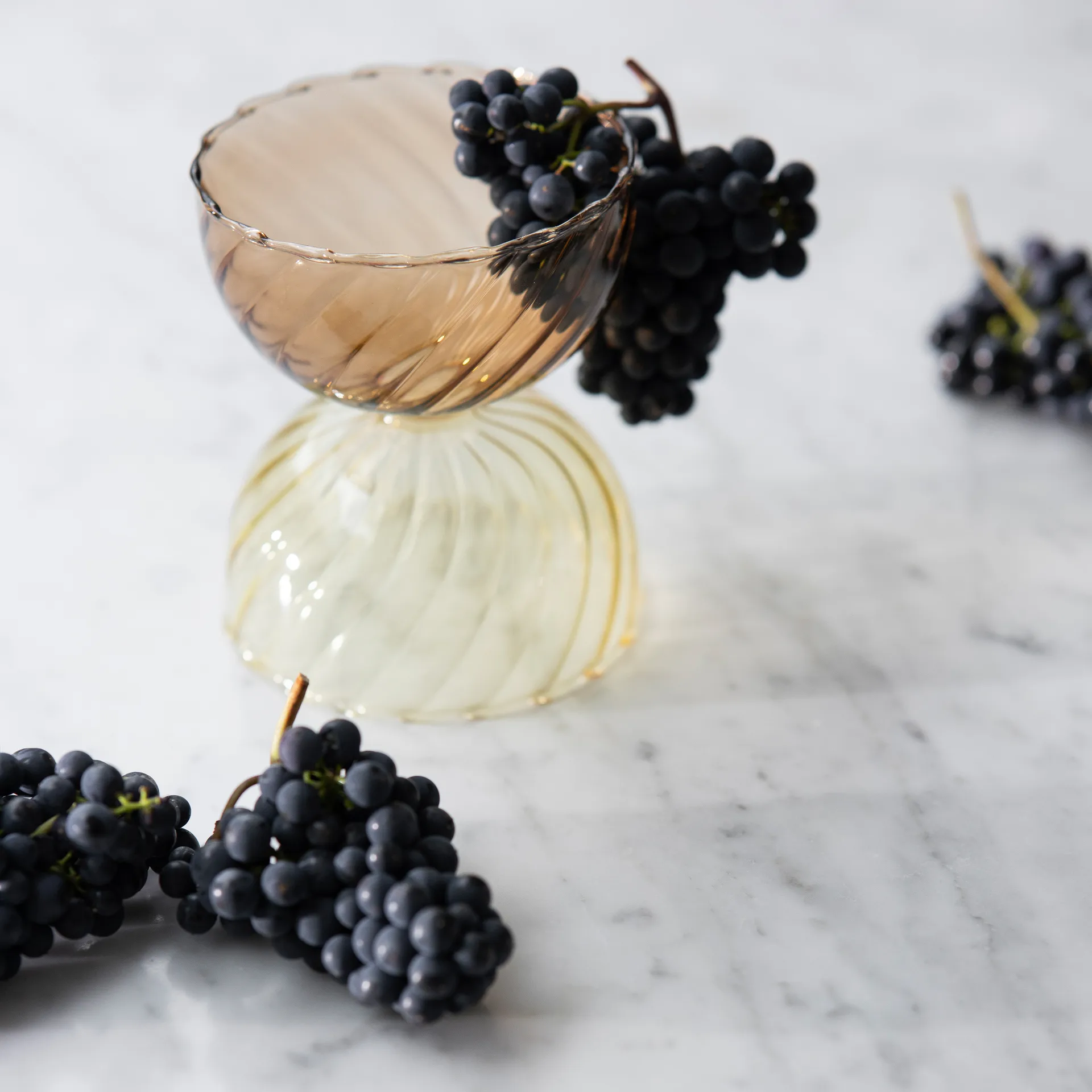 Carameli kom 13 cm, Oranje-beige Byon