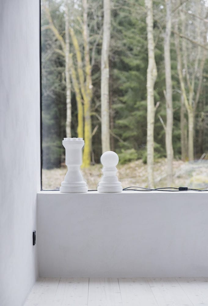 Chess Queen tafellamp - White - Byon