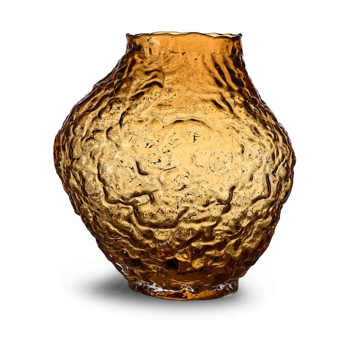 Corallo vaas M 26x28x27 cm - Licht amber - Byon