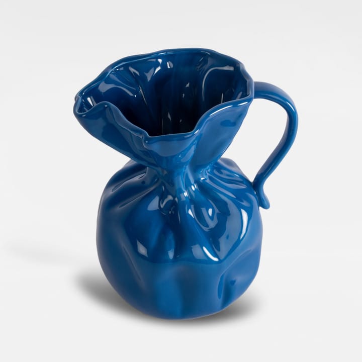Crumple vaas, Blauw Byon