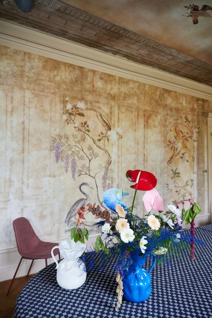Crumple vaas, Blauw Byon