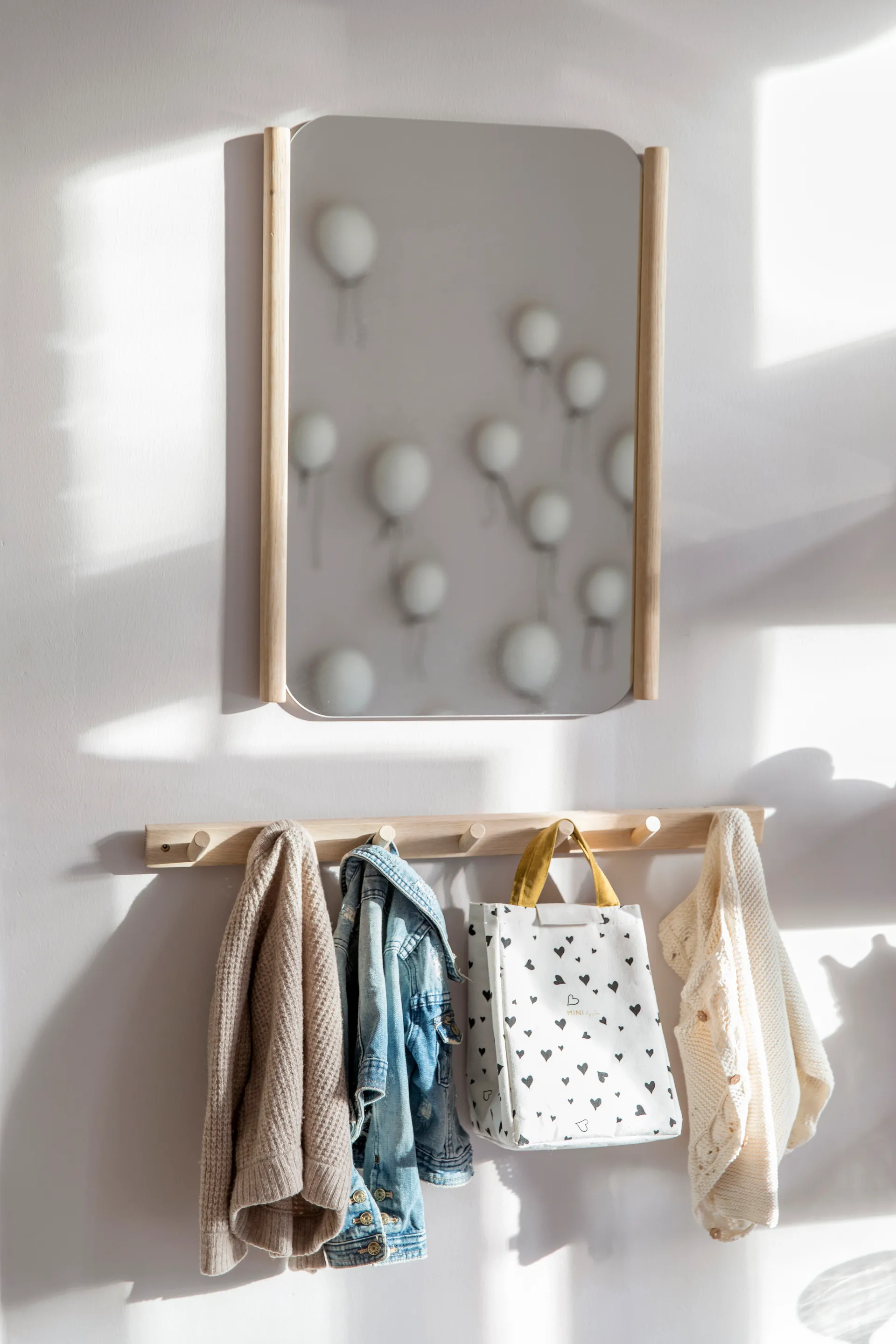 Else kledinghanger natuur, 7 knoppen Byon