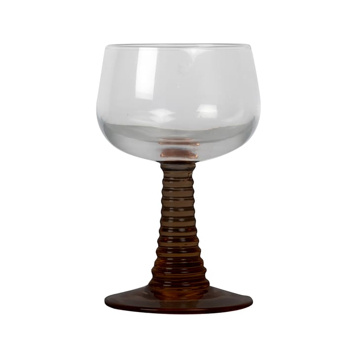 Ewa wijnglas, Helder-bruin Byon