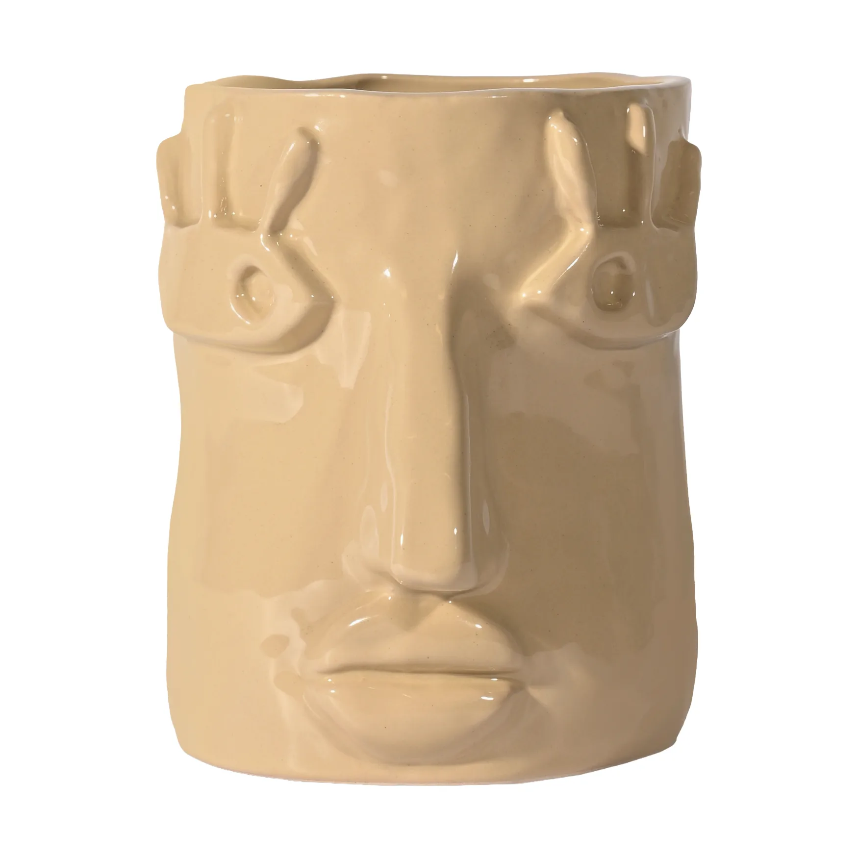 Facy pot S 15,5x12x15 cm, Beige Byon